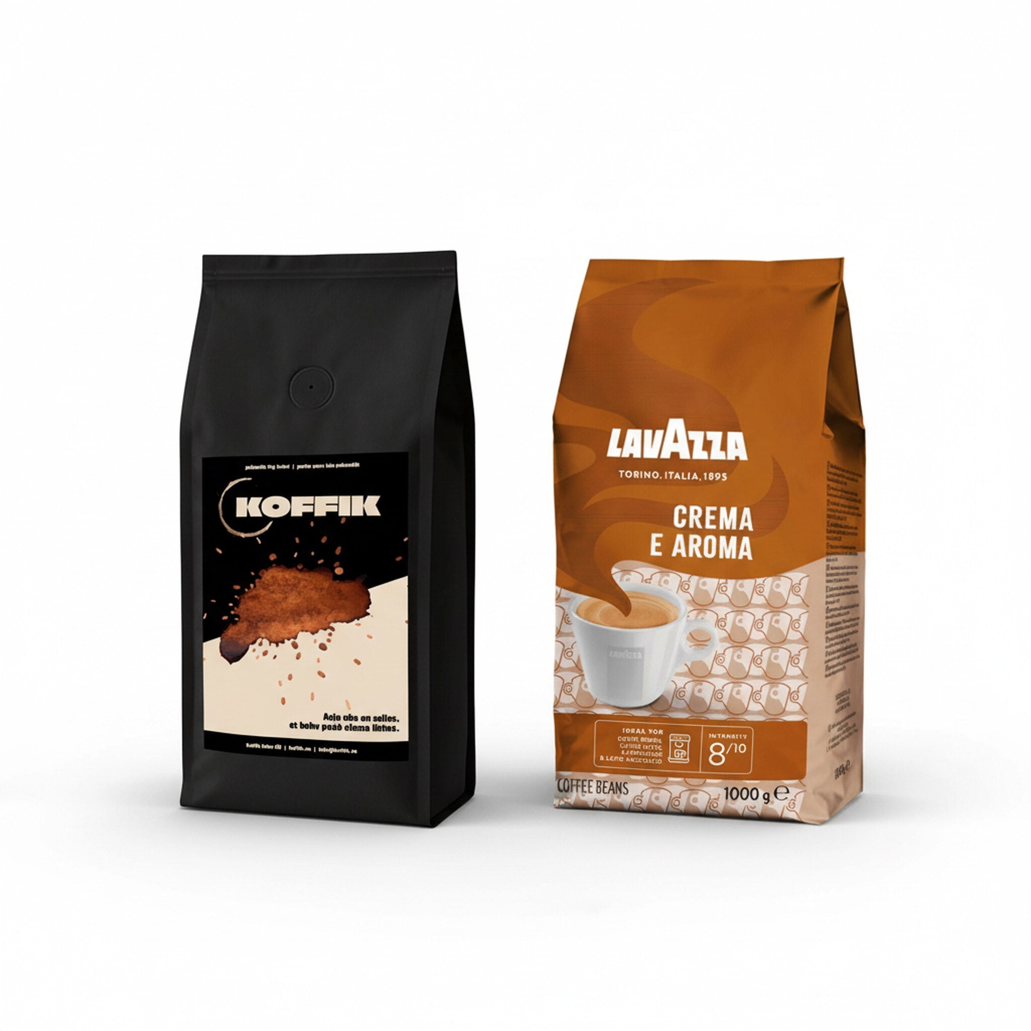 Kombo KOFFIK 1 kg + Lavazza Crema E Aroma 1 kg